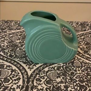 Fiestaware mini pitcher/ creamer